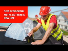 Load and play video in Gallery viewer, This Firestone SA EPDM Rubber Gutter Lining Kit has a self adhesive backing for ease of installation and has a life expectancy of up to 50 years!