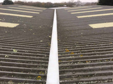 Load image into Gallery viewer, Gutter liner installed to an asbestos roof gutter.
