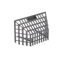 Load image into Gallery viewer, Square  Angled leaf guards for parapet outlets.