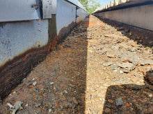 Load image into Gallery viewer, Typical corroded metal gutter desperately seeking an industrial gutter liner