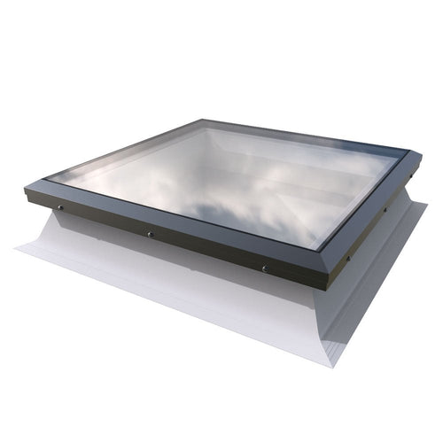 Mardome Flatt Glass Fixed Rooflight with 150mm high kerb