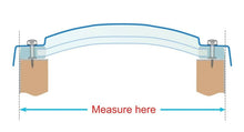 Load image into Gallery viewer, Mardome Reflex Polycarbonate Rooflight measuring guide.
