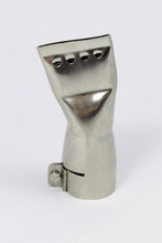 Load image into Gallery viewer, Leister 40mm Wide Slot Perforated Angled Nozzle 107.133
