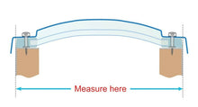 Load image into Gallery viewer, Mardome Reflex Polycarbonate Rooflight measuring guide.
